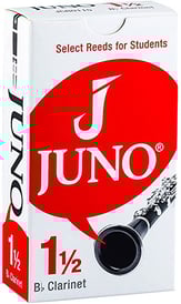 Bb Clarinet JUNO Reeds - Box of 25 - 1.5 Strength
